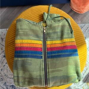 Aviator Nation 5 Stripe Sweatshirt camo!